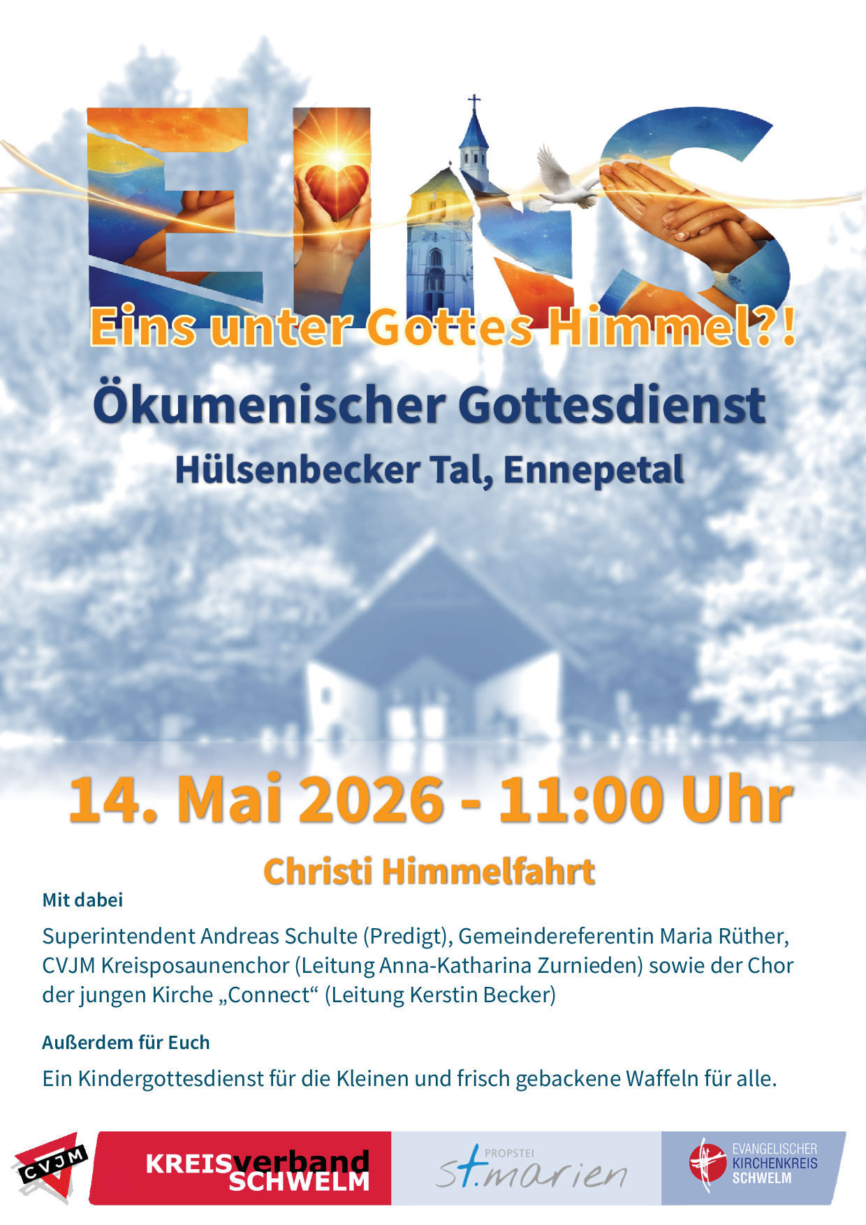 Einladung Himmelfahrtsgottesdienst
