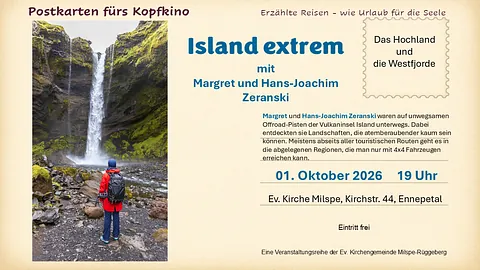 Einladung Vortrag Island