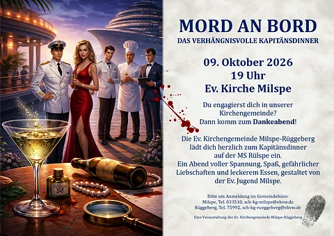 Einladung zum Dankeabend am 09.10.