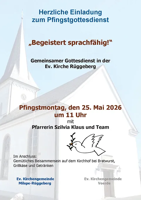 Gottesdienst an Pfingstmontag