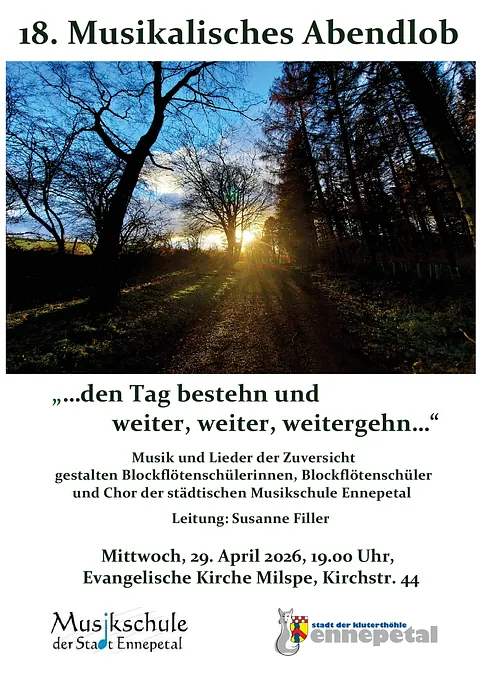 Einladung Musikschule Konzert