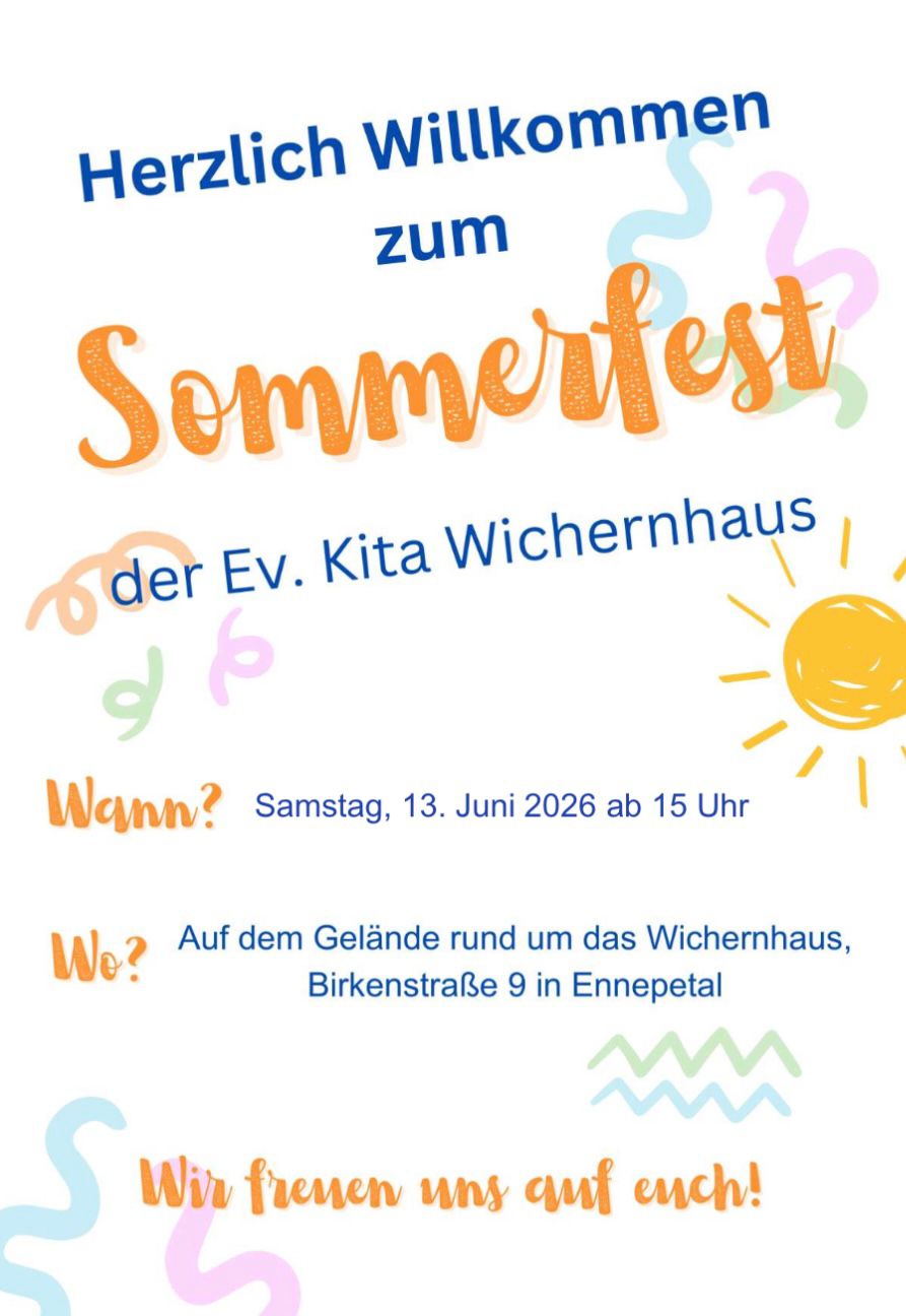 Sommerfest KiTa Wichernhaus
