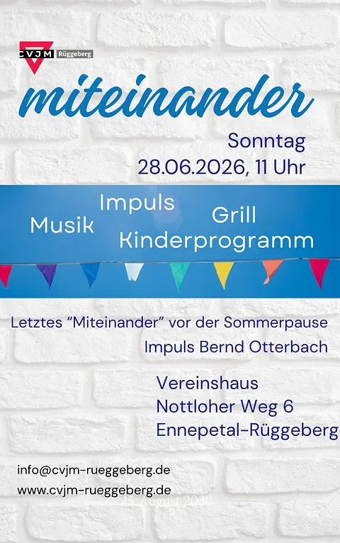Einladung Miteinander am 28.06.