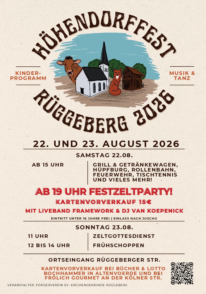 Einladung Höhendorffest