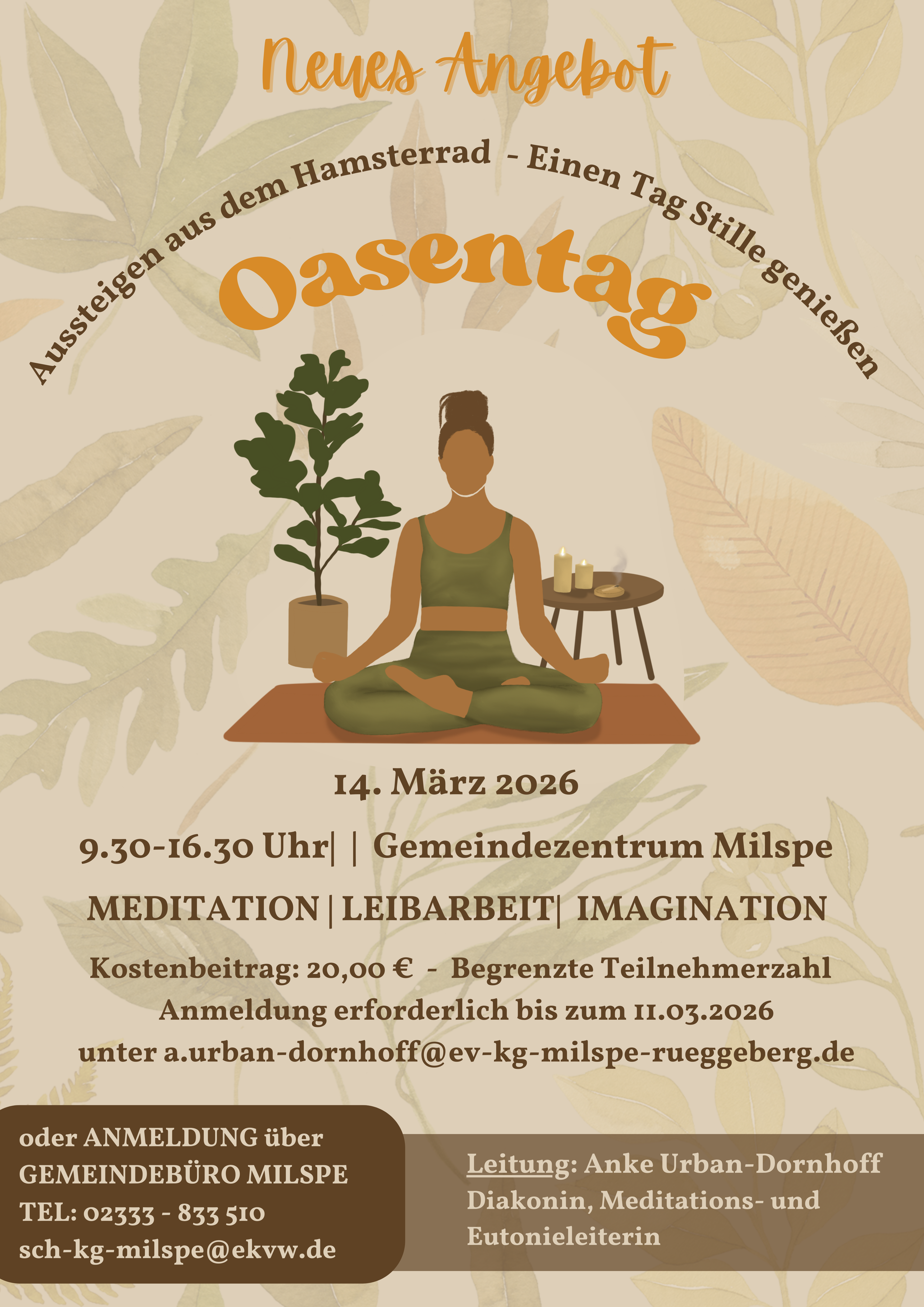 Einladung Meditationstag